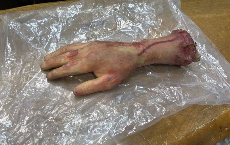 台中街頭現「血淋淋斷掌」嚇壞人 失主這下慘了