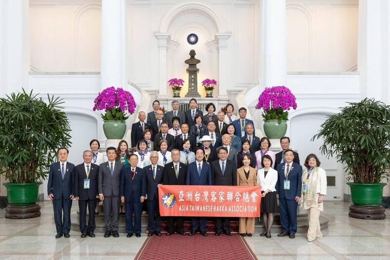 賴總統:全力推動「客家六箭」 與亞洲各國深化區域合作