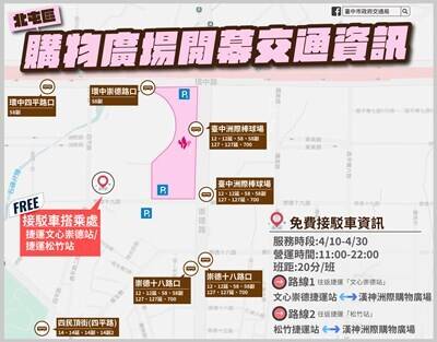 台中最大百貨「漢神」今開幕!市府祭交管壓力測試