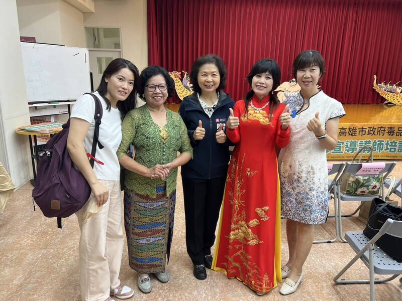 納入新住民  高市毒防局推動跨語系反毒宣講師培訓