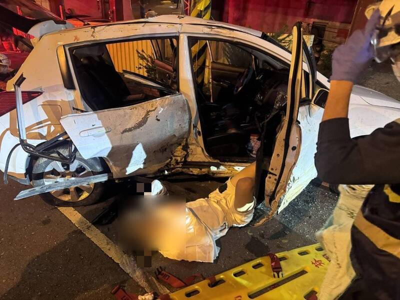 無照偷開父親車看夜景!6名高中生彰化139線撞擊電桿4傷