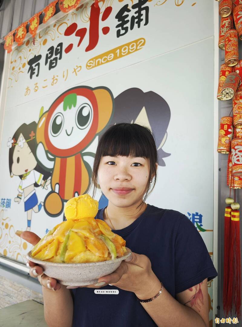 熱得像炎夏!台南玉井高溫黃色燈號 3品種芒果冰受歡迎