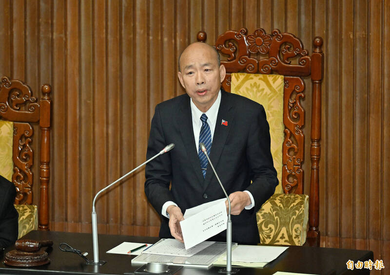 寵物用人藥新制暫緩 韓國瑜:生命不該在制度未完善前被迫承擔風險