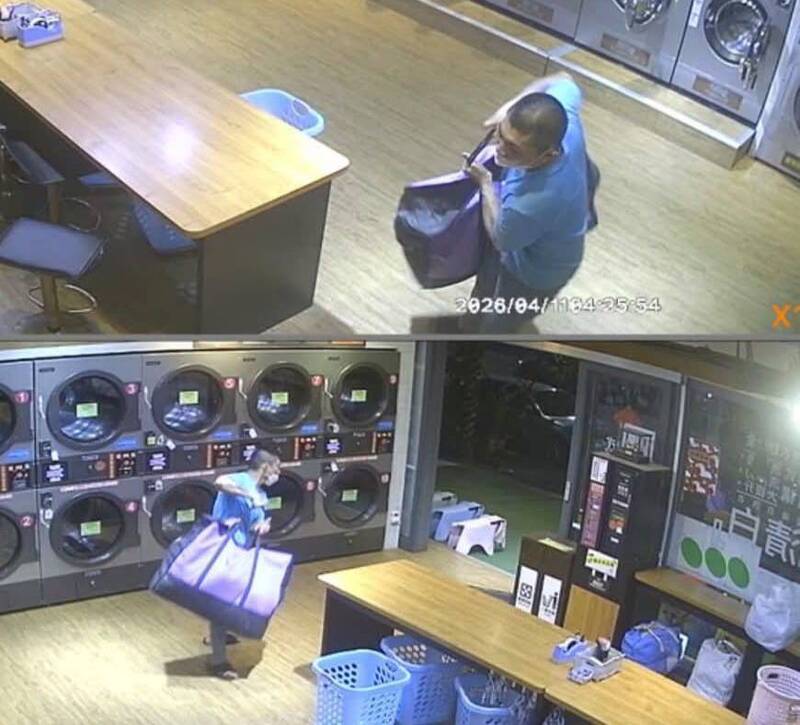 高雄自助洗衣店慘遭「洗劫」  警追緝平頭男