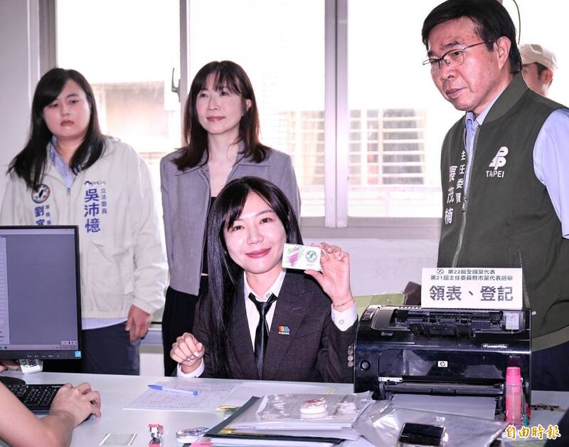 吳沛憶角逐民進黨台北市黨部主委 高唱「台北新故鄉」