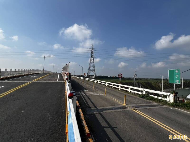 迎大甲媽遶境 雲嘉「朝聖大橋」崙子橋新橋東行線通車