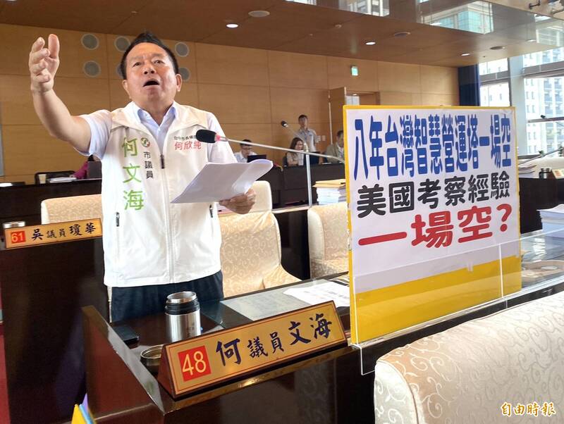 盧秀燕赴美看街友無作為還說做的比美國好?何文海斥花公帑只會大內宣