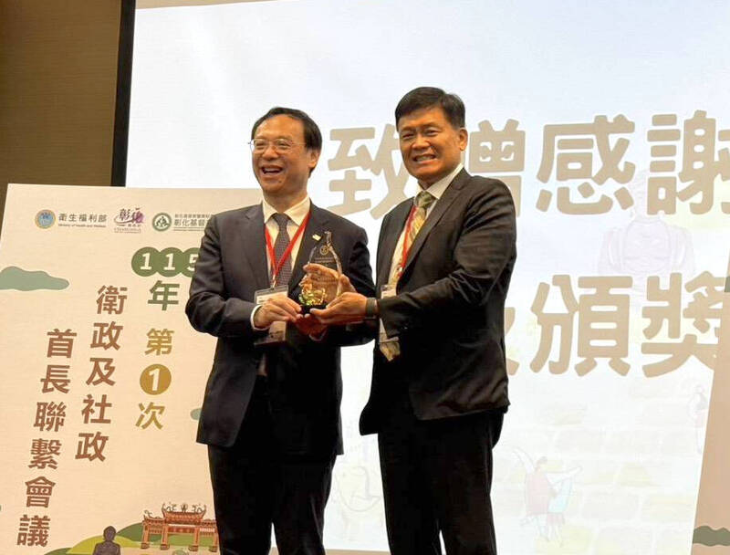 衛福部評比出爐 曾梓展：台中衛生局連5年六都第一