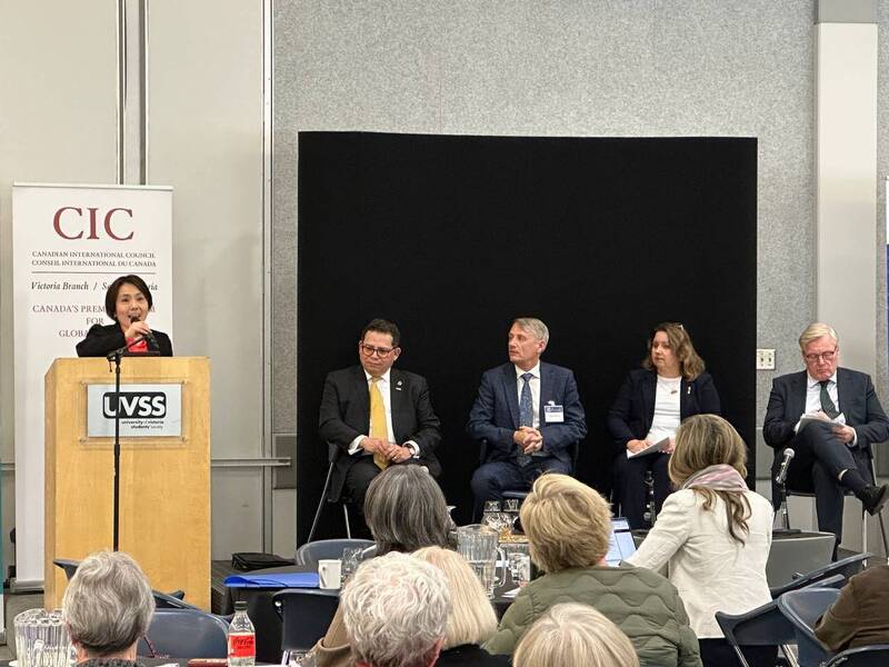 溫哥華演講被問鄭習會 劉立欣:鼓勵中共當局與執政黨對話