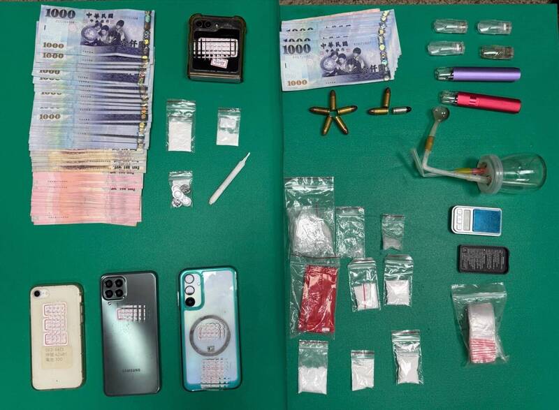 毒販「產地直銷」 警直搗「門市」查獲子彈、毒品