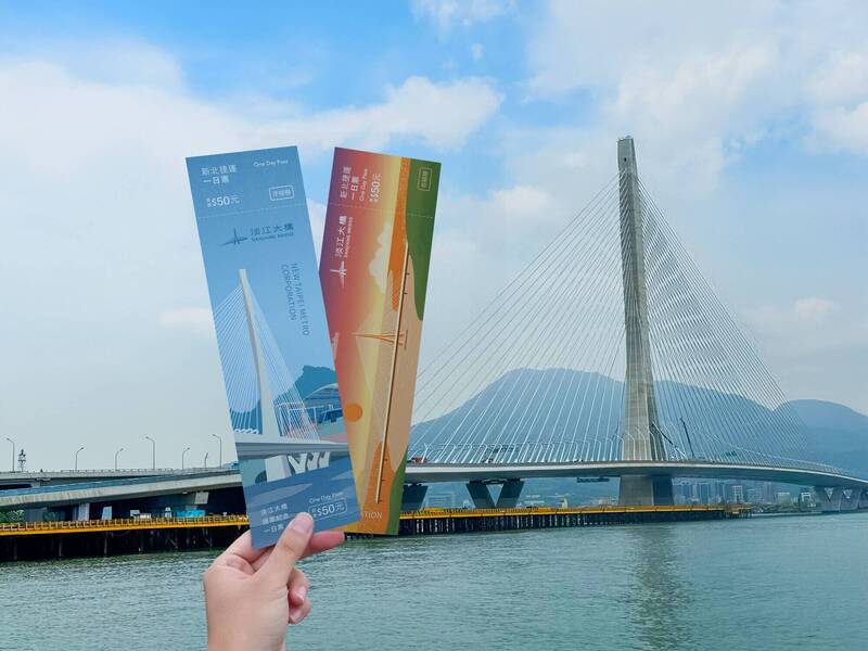 見證國際級跨海地標誕生 淡江大橋輕軌一日票16日開賣