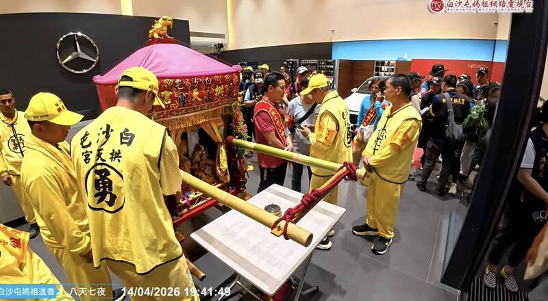 白沙屯媽祖今晚駐駕大村 員林市區交通塞爆