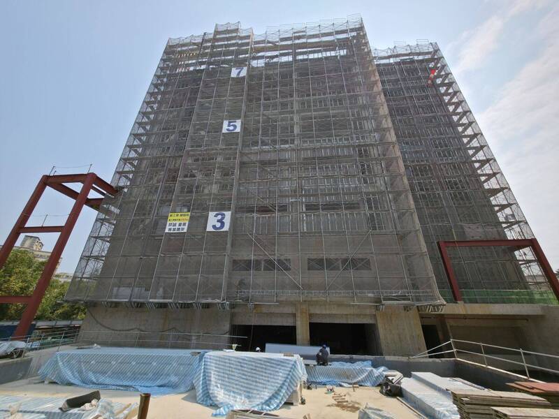 新北板橋第2運動中心 力拚年底完工啟用