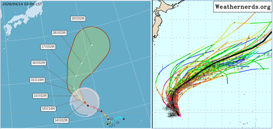 辛樂克升級「最強4月颱」！吳德榮曝明起「北台灣天氣轉變」