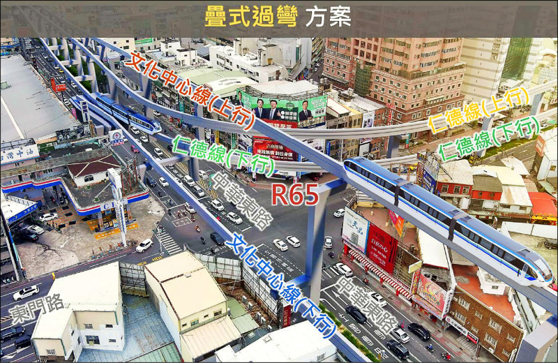 台南捷運藍線高架設計 憂衝擊景觀