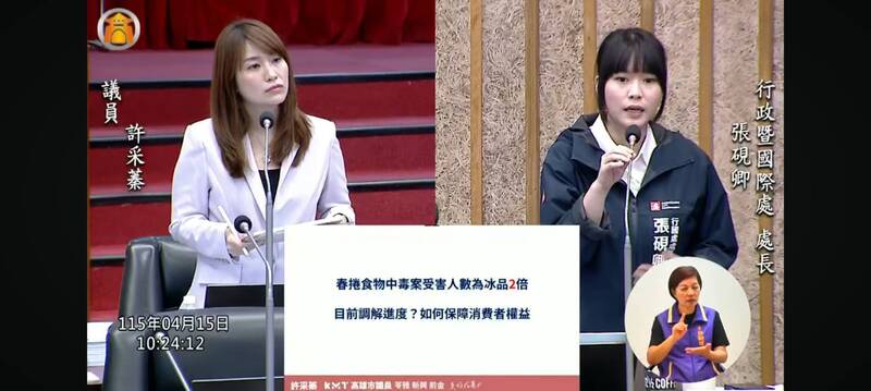 高雄春捲中毒案  高市府：近兩週安排40場賠償協調會