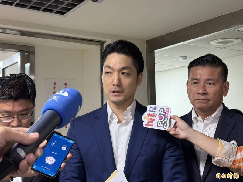 蔣萬安赴國民黨團說明追加預算 聚焦教育三箭與育兒減工時