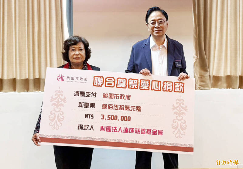 達成慈善基金會捐350萬助弱勢減輕喪葬負擔 連捐15年累積逾2828萬