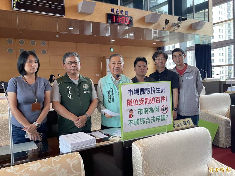 中市每年收市場逾3億租金 議員喊話成立市場基金專款專用