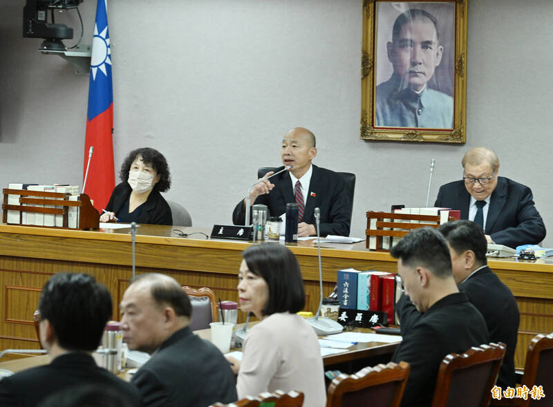 軍購特別條例協商僅名稱有共識 下週韓國瑜再協商