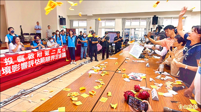 名間焚化爐「8成贊成」 自救會批假民調