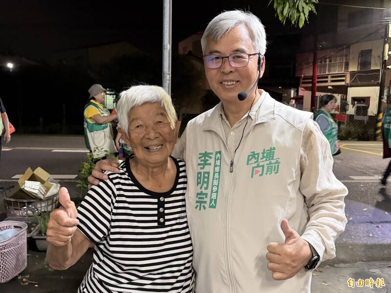 民進黨屏東縣內埔鄉長初選民調登場 李明宗對決鍾育杰