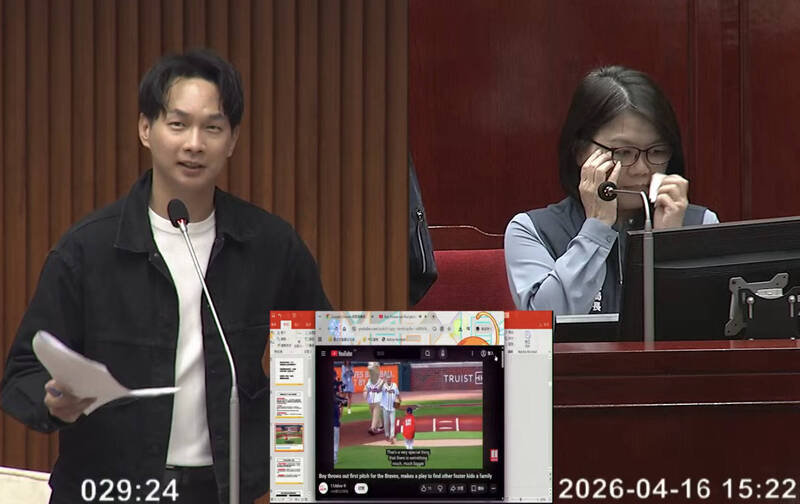 兒時被社工救助 陳宥丞盼市府比照大聯盟「社工英雄日」邀社工開球