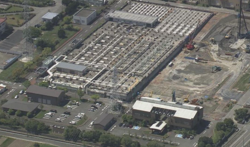 日本爱知县稻泽市一座污水处理厂发现一具婴儿遗体。（撷取自名古屋电视台）