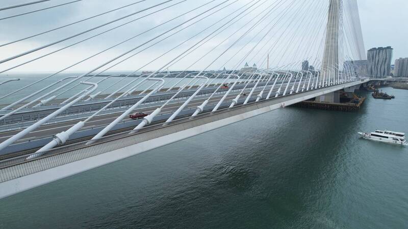 淡江大橋17日工程參訪 民政局：未報名也可上橋