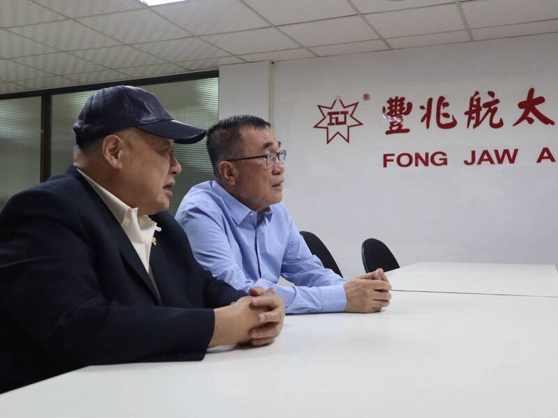 李四川訪隱形冠軍「豐兆航太」 盛讚瑞芳工業區「臥虎藏龍」