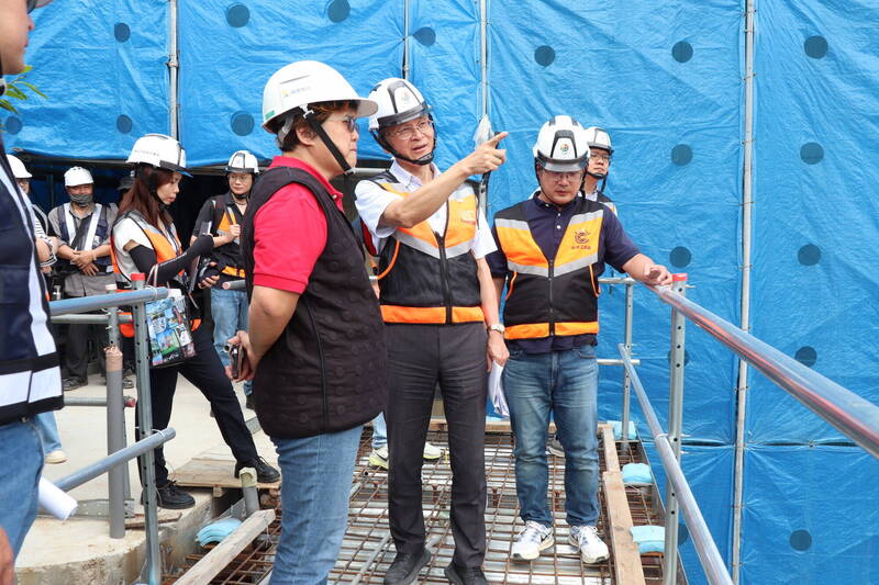 新北淡水國小新校舍主結構完成 力拚明年啟用