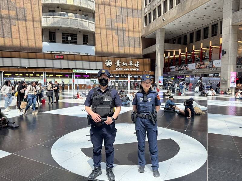 因應北車隨機攻擊事件 鐵警局3措施強化站體維安