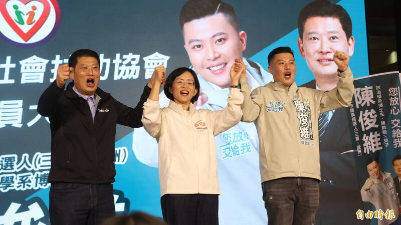 站台力挺陳啟能之子陳俊維 蘇巧慧：合作打造新時代