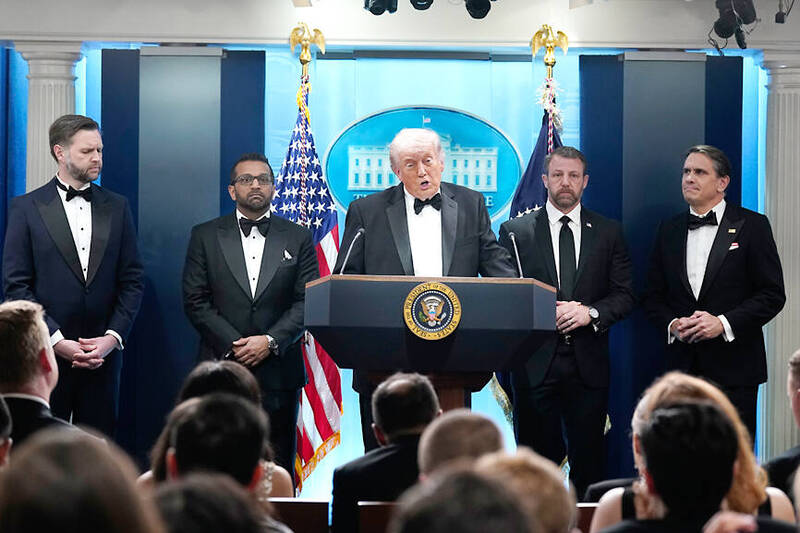 《TAIPEI TIMES》 Lai condemns violence after Washington shooting