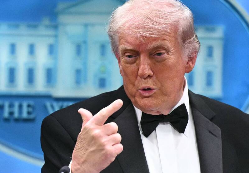 白宮記者晚宴傳槍響 川普自嘲︰總統是「危險職業」