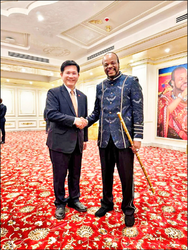 出席史瓦帝尼「雙慶」活動 林佳龍：中國愈阻撓 台灣愈不退縮