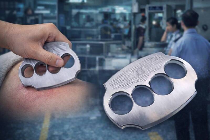 筋膜刀與手指虎爭議航警局通告準則 基層航警擔憂吃上官司