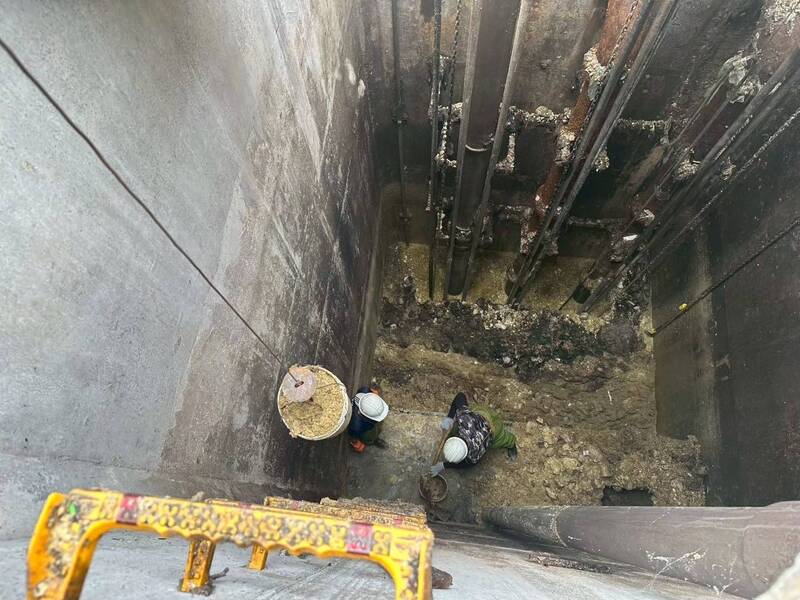 新北污水管線揚水站年清9噸垃圾 確保污水抽水運轉效能