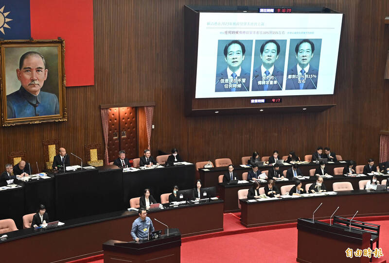 彈劾賴總統聽證會 綠營集體缺席：不配合政治鬧劇