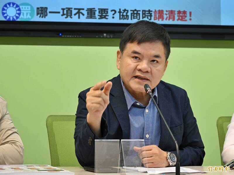 彈劾總統聽證會淪「泛藍取暖」 綠黨團：不陪公子政治表演