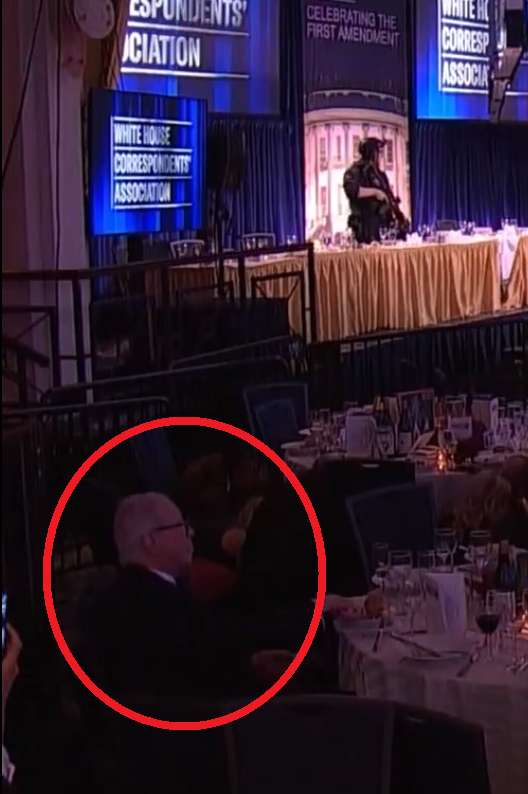 狂！美白宮記者晚宴槍擊案 他淡定吃沙拉爆紅