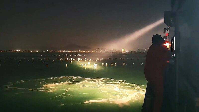 海巡監偵科技再建功  被限制出境男企圖自金門浮潛偷渡至中國被逮