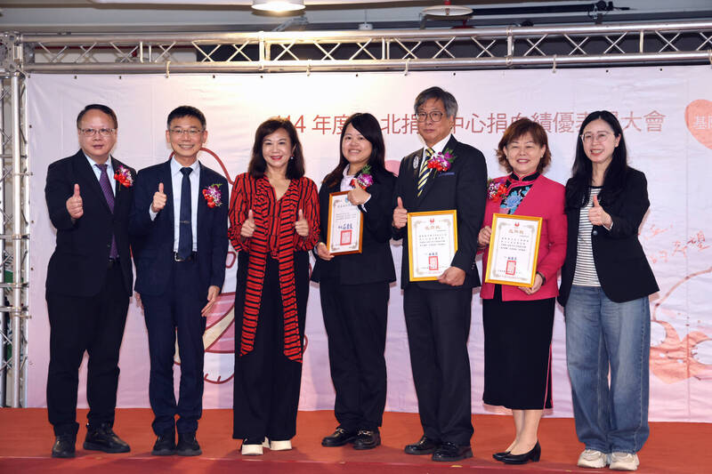 基隆捐血表揚 邱佩琳：感恩捐血英雄無畏布施