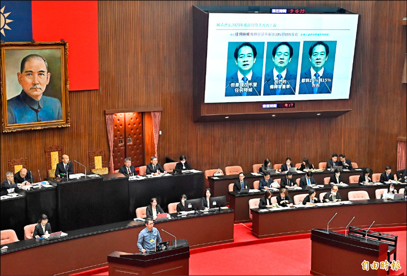 砲轟彈劾總統聽證會淪「泛藍取暖」大會 民進黨團：不陪公子政治表演