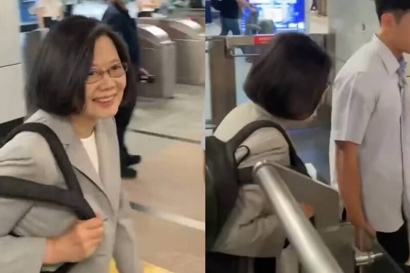 Threads友狂追問行程表 蔡英文曬「搭車南下影片」嗨爆萬人