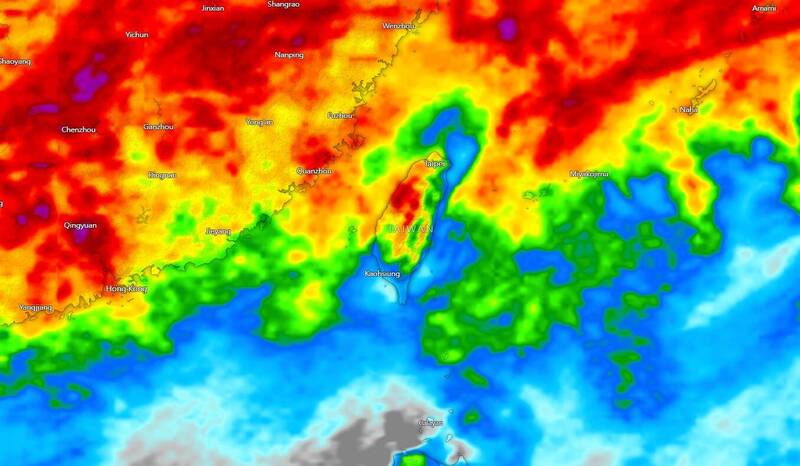今暖熱週三、四各地防雷陣雨 專家曝下週將有首波梅雨鋒面