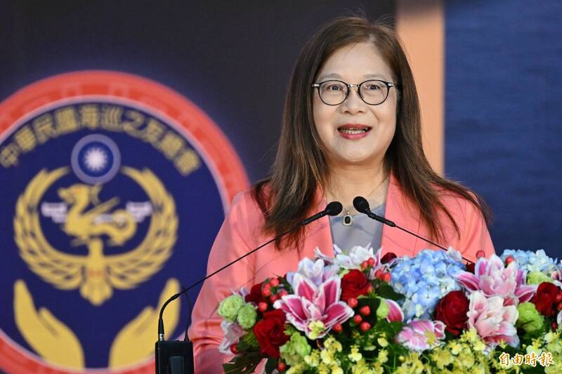守護全球供應鏈順暢  管碧玲：海巡在主權就在