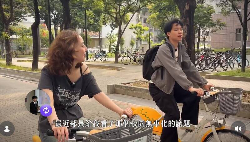 獨家》楊承叡走出5校撤銷錄取風波 騎單車拚學生會長話題爆棚