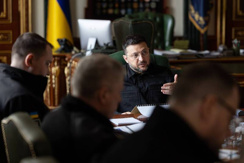 烏克蘭總統澤倫斯基。（擷取自X平台@ZelenskyyUa）