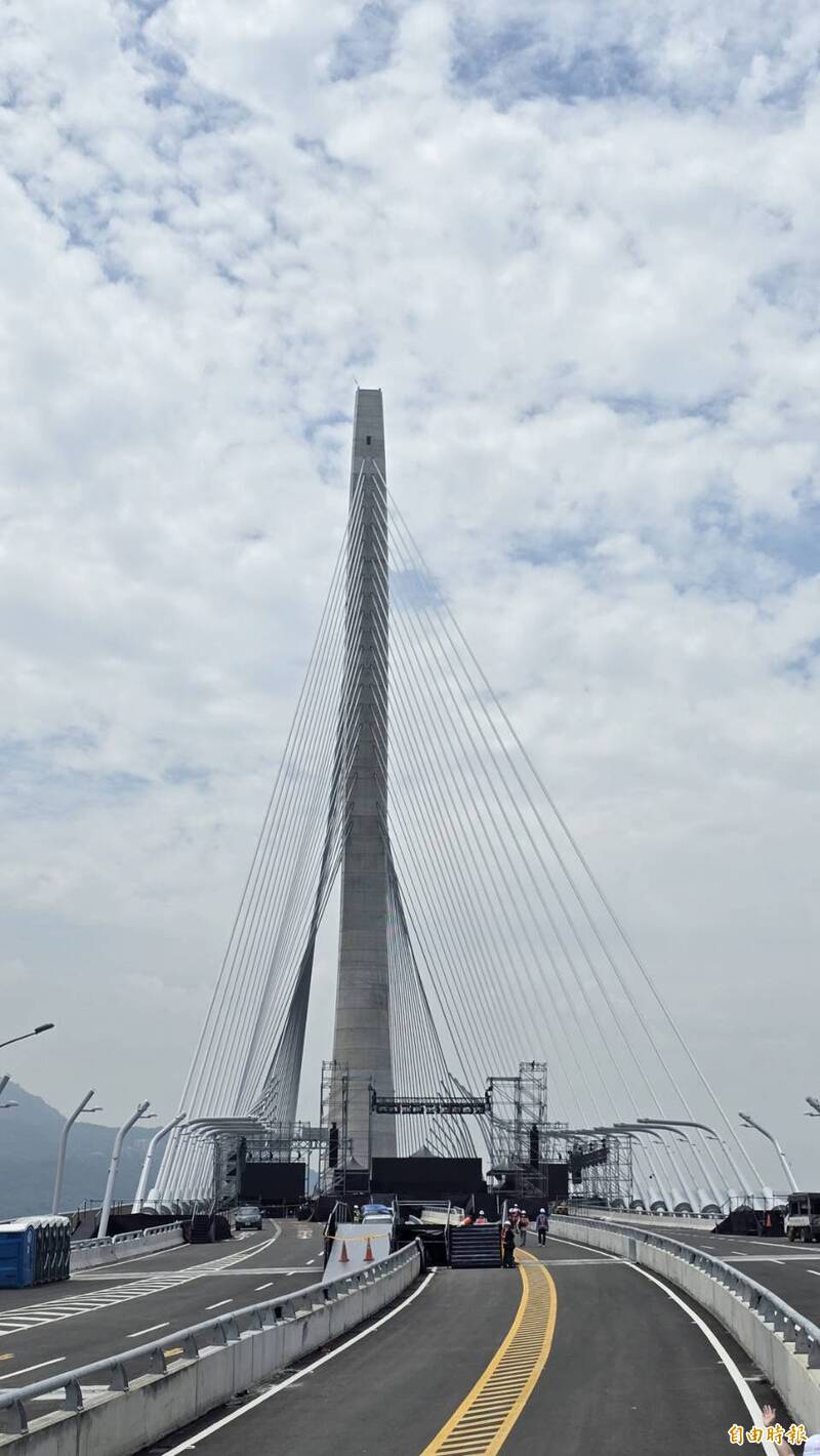淡江大橋5/2、3慶祝通車活動 警方將採取分段管制、機動放行措施